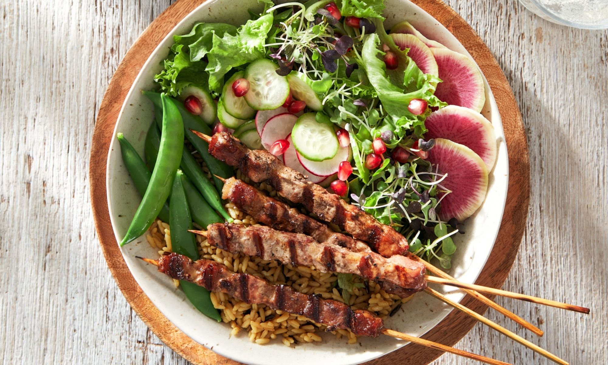 Duck salad from king cole ducks